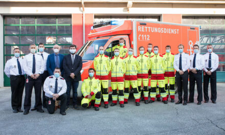 Neun neue Notfallsanitäter bei der Feuerwehr Düsseldorf