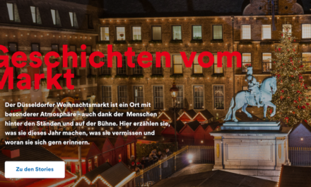 Düsseldorf Tourismus bringt Fans und Händler*innen des Weihnachtsmarkts zusammen