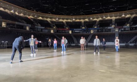 enkelson. dreht Musikvideo in der König-Pilsener- ARENA