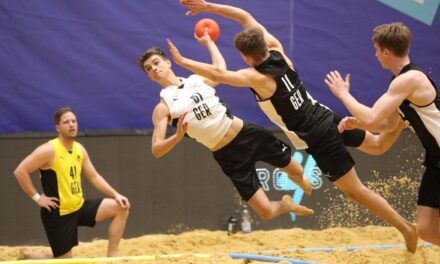 Große Bühne für den Beachhandball