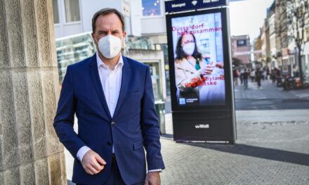 Kampagne wirbt für Zusammenhalt — mit Abstand und Maske