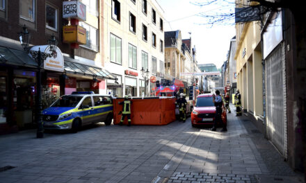 Große Teile der Altstadt über Stunden gesperrt