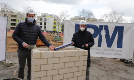 Grundsteinlegung an der Grundschule Heerstraße