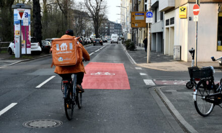 Ausbau des Radhauptnetzes auf der Rethelstraße und der Prinz-Georg-Straße