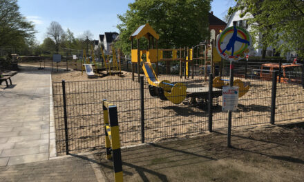 Umgebauter Kinderspielplatz an der Gutenbergstraße öffnet am Freitag