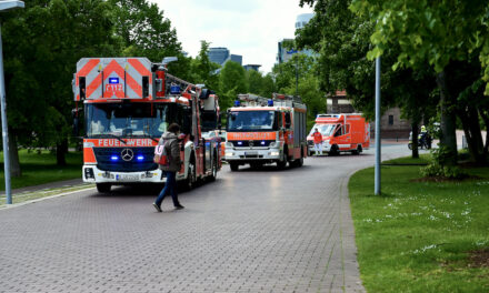 Einsatzreiche Mittagszeit — Feuerwehr Düsseldorf rückte zu insgesamt fünf Brandeinsätzen innerhalb einer Stunde aus