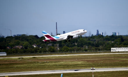 Steigender Flugverkehr am Düsseldorfer Airport