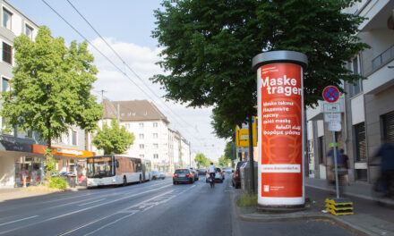 Maske tragen, Testen lassen, Impfen gehen – Landeshauptstadt Düsseldorf startet neue Anti-Corona-Kampagne in sechs Sprachen