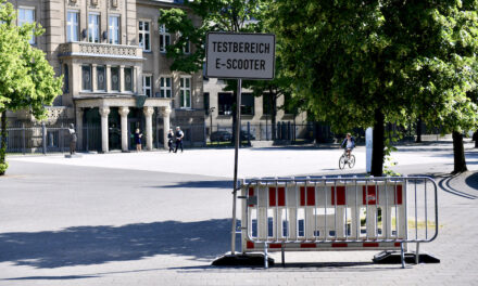 Können hier E‑Scooter getestet werden ?