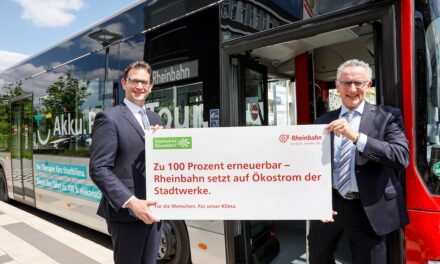 Sauberer Strom für E‑Bus und Bahn