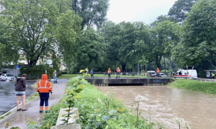 Düssel bedroht Ostpark-Siedlung: Strom wird ab 15.30 Uhr abgeschaltet