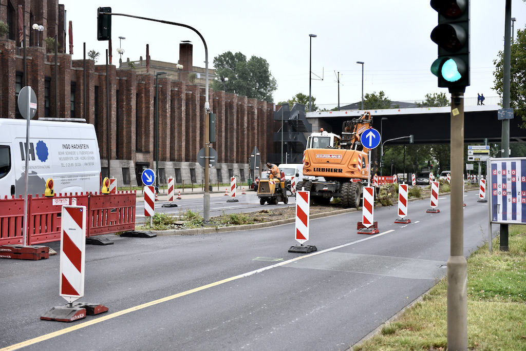 Ausbau Radweg am Joseph-Beuys-Ufer Foto: LOKALBÜRO