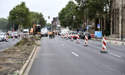 Ausbau des Rhein-Radweges am Joseph-Beuys-Ufer startet