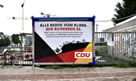 Falsche CDU Wahlplakate in Düsseldorf aufgetaucht