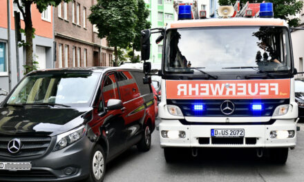 Einsatzreicher Vormittag für die Feuerwehr Düsseldorf