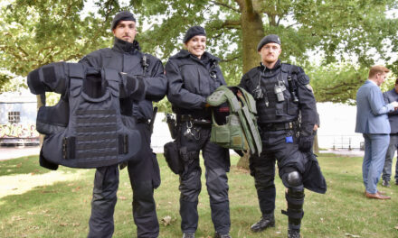 Neue Körperschutzausstattung für die NRW-Bereitschaftspolizei