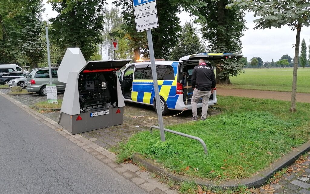 Geschwindigkeitskontrollen der Stadt in der kommenden Woche