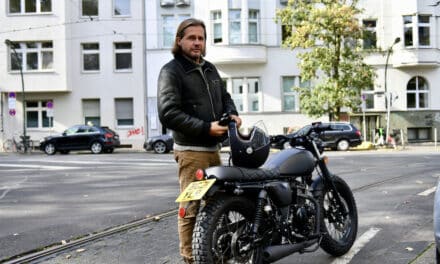 Lokalbüro traf Roger Klüh im Blumenladen in Derendorf