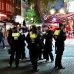 Enorm hohes Einsatzaufkommen zu Halloween in der Düsseldorfer Altstadt