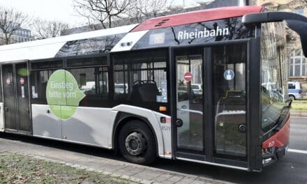 Mit der Rheinbahn durch die Vorweihnachtszeit