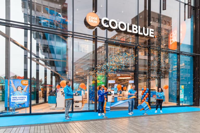 Coolblue seinen ersten deutschen Store in Düsseldorf