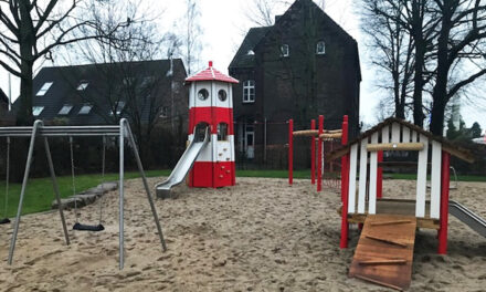 Kinderspielplatz an der Hubert-Hermes-Straße ist fertig saniert