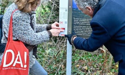 Die Düsseldorfer Jonges unterstützen den Evolutionsweg im Düsseldorfer Nordpark