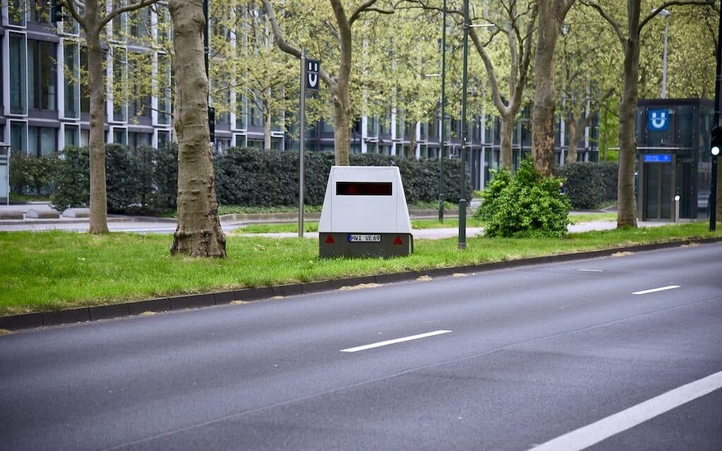 Geschwindigkeitskontrollen der Stadt in der kommenden Woche