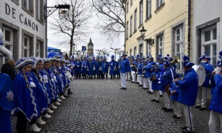 Prinzengarde Blau-Weiss präsentiert erneut eine digitale Karnevalssitzung