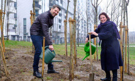 Baumspende für den Berty-Albrecht-Park