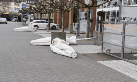 Amtliche Wetterwarnung vor Sturmtief Xandra — Stadt trifft Vorkehrungen