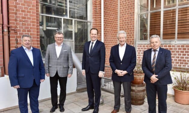 Friedrichhafens Oberbürgermeister  Andreas Brand auf Besuch in Düsseldorf