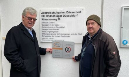 Der SG Radschläger Düsseldorf 1970 e.V. wurde jetzt als Stützpunktverein im Bundesprogramm „Integration durch Sport“ ausgezeichnet