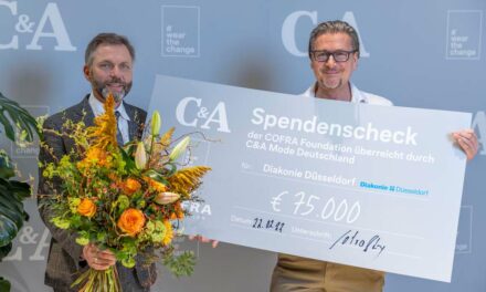 C&A unterstützt gemeinsam mit Diakonie wohnungslose Menschen in Düsseldorf