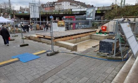 Fahrradparkturm Bilk – Bauverzögerungen nach Winterpause