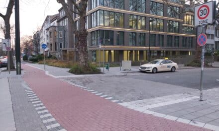 Fahrradfreundliche Grafenberger Allee — 1. Bauabschnitt abgeschlossen