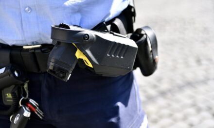 Zivilpolizisten beobachten Taschendiebstahl