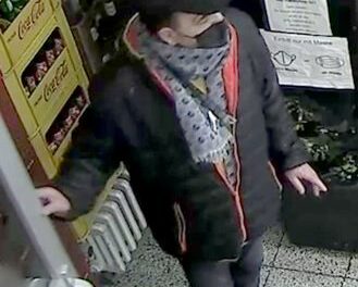 Öffentlichkeitsfahndung nach bewaffnetem Raub auf Kiosk