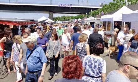 Nach über zwei Jahre Pause — endlich wieder Fischmarkt –