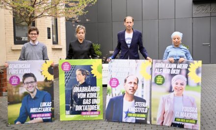 Bündnis 90 — Die Grünen — starten den Wahlkampf