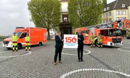 Feuerwehr Düsseldorf feiert 150. Geburtstag mit zahlreichen Veranstaltungen