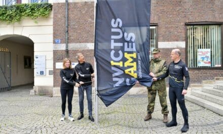 Symbolischer Auftakt für die INVICTUS GAMES DÜSSELDORF 2023