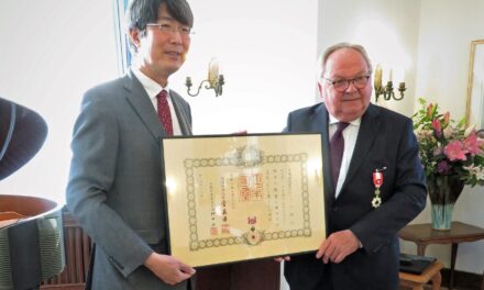 Hoher japanischer Orden für Herrn Werner Matthias Dornscheidt