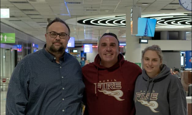 Headcoach Jim Tomsula in Düsseldorf angekommen