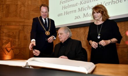 Michael Verhoeven mit dem Helmut-Käutner-Preis der Landeshauptstadt Düsseldorf ausgezeichnet