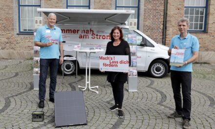 Klimamobil und BIN informieren über Energieeinsparung und Förderprogramme