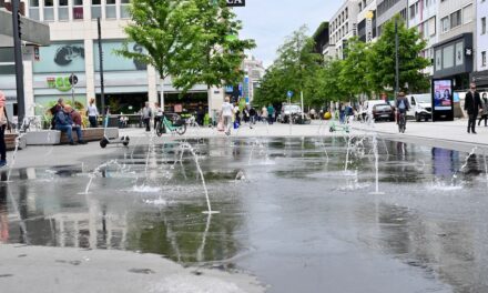 Wasserspiel Schadowstraße zunächst ausgeschaltet