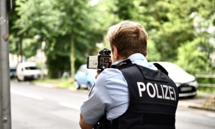 Geschwindigkeitskontrollen auf der Danziger Straße — 20 Verstöße in anderthalb Stunden geahndet