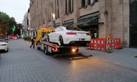 Kontrollen der AG-Tuning in der Innenstadt