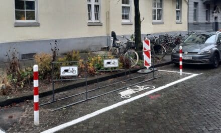 Mehr als 1.000 neue Fahrradabstellplätze und Lastenradstellplätze durch städtische Initiative